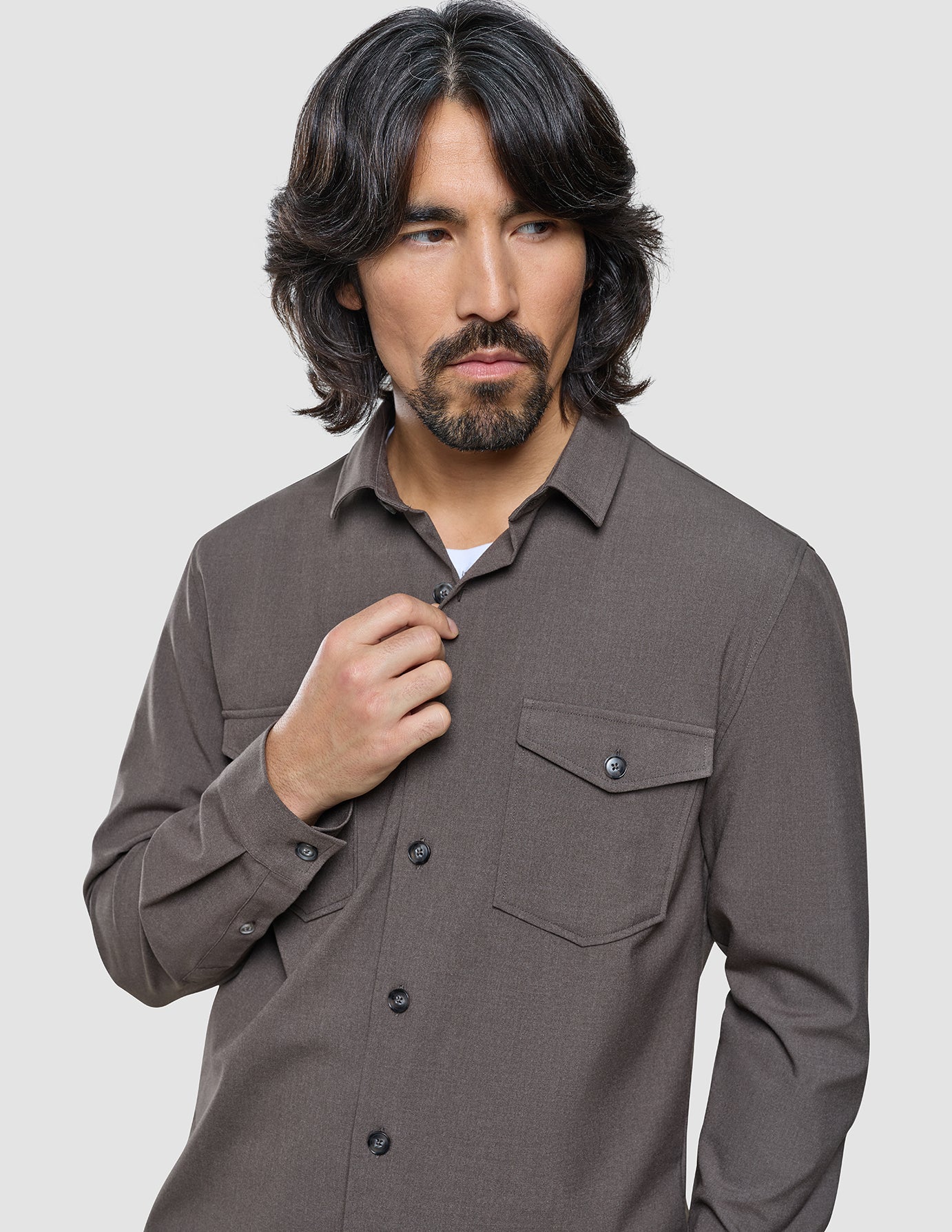Ease Overshirt Mocha